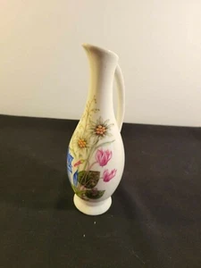 Altenkunstadt Bavaria Porcelain 8" Cruet Pitcher Decanter Floral Inhalt 0,2 L - Picture 1 of 8