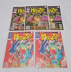 5 MetaZoo Comics: Cryptid Nation (2) Chapter 1 & (3) Chapter 2 2nd Print Sealed - Picture 1 of 1