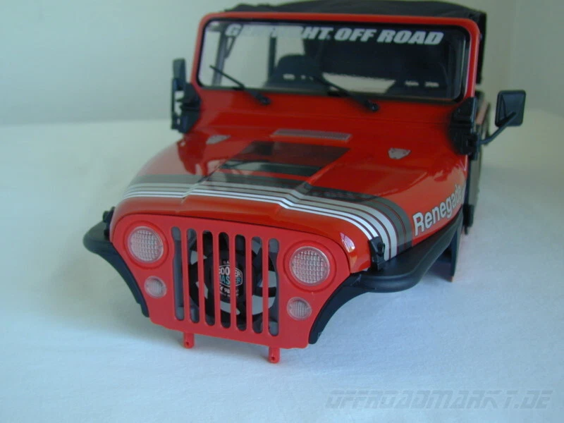 AXIAL CJ-7 - Open Radiator Grille Fan RC 1:10 SCX III Crawler Jeep - Bild 1 von 4
