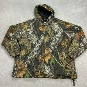 Realtree Jacket Adult Extra Large Brown Workwear Hunting Insulated Camo Hood Men - Picture 1 of 10