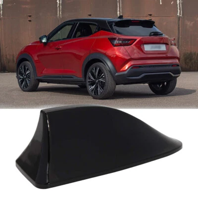 Black Shark Fin Roof Antenna Aerial FM/AM Radio Signal For Nissan Juke 2011-2017 Foto 1 de 4