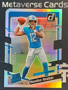2023 Donruss Hendon Hooker Press Proof Die Cut Rated Rookie RC /75 - Bild 1 von 1