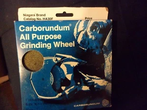  "Muela abrasiva fina marca Niagara Carborundum HA30F 6"" x 3/4"" x 1/2"""  - Imagen 1 de 2