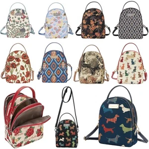 Signare Tapestry Mini Pack Small Backpack & Shoulder Bag - Picture 1 of 111