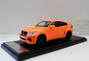 1/43 Maßstab BMW X6 Ay0001 orange Druckguss Auto Modell Spielzeug Sammlung Geschenk - Bild 1 von 8