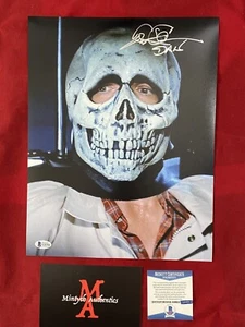 TOM ATKINS AUTOGRAPHED SIGNED 11x14 PHOTO! HALLOWEEN III, BECKETT COA! HORROR!  - Picture 1 of 1