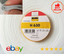 Vlieseline H630 /H640 Volume Fleece Batting - Low Loft, Iron-On Fusible,Sewing