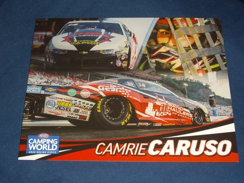 2022 CAMRIE CARUSO SAND HAULERS OF AMERICA PRO STOCK NHRA POSTCARD Cover