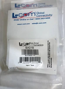 Adaptador conector L-Com BA018 2 piezas - Imagen 1 de 4