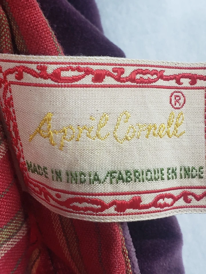 2 Abril Cornell Euro Almohada Sham Patchwork Boho Floral Bordado Borgoña Rojo Foto 1 de 4