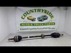 Driver Axle Shaft Front Axle 1.7L SOHC Base With ABS Fits 01-05 CIVIC 166937