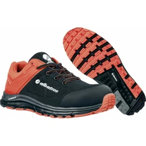 Albatros Safety Shoes LIFT RED BLACK IMPULSE LOW Trainers Fiberglass Toe Cap S1P - Picture 1 of 4