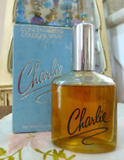 Vintage 1970er Revlon CHARLIE Konzentrat Köln 1,7 Oz 50ml Spray ORIGINAL Formel