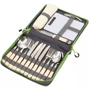 Outwell Ragley Picnic Camping 20 Piece Cutlery Set - Picture 1 of 2