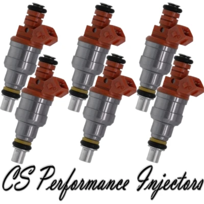 OEM Fuel Injectors Set for 92-00 Plymouth Voyager 3.0 V6 93 94 95 96 97 98 99 - Image 1 of 4