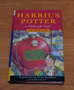 Harrius Potter et Philosophi Lapis by J. K. Rowling LATIN Philosopher's Stone - Picture 1 of 3