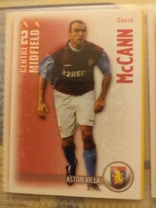 (-0-) SHOOT OUT trading card 2006 - 2007 ASTON VILLA GAVIN MCCLANN - Picture 1 of 1