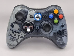 Genuine Microsoft Xbox 360 Wireless Controller Halo 4 UNSC Limited Edition - Picture 1 of 8