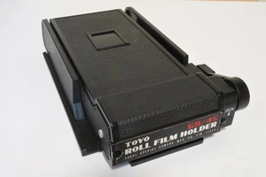 [Near MINT+] Toyo 69/45 Roll Film Back Holder 6x9 For 4x5 Camera From JAPAN - Picture 1 of 16