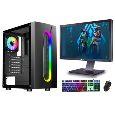Fast Gaming PC Computer Bundle Core i3-4th Gen 16GB 1TB Windows 11 Nvidia GT730 - Image 1 of 4