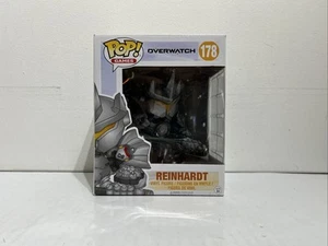 Reinhardt Funko Pop! Vinyl Super 6 in: Overwatch - (6 inch) #178 - New - Picture 1 of 8