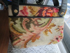 Vintage Gobelin Tasche Karat Italy - Bild 1 von 16