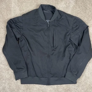 Z1R Shaman Bomber Jacket Mens M Black Motorcycle Biker Padded Protective Coat - Bild 1 von 10