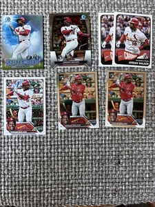 2023  RC Jordan Walker Stack W/Topps Chrome Topps holiday, Bowman Chrome Archive - Picture 1 of 7