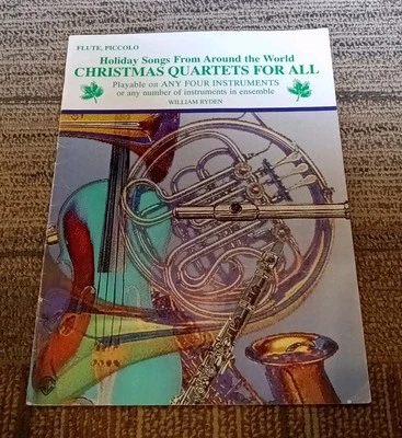 Flauta Piccolo "Cuartetos de Navidad para todas las canciones navideñas de todo el mundo" Foto 1 de 3