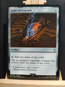 Relic of Legends - Final Fantasy Commander - Uncommon - NM (see pics) MTG - Picture 1 of 3