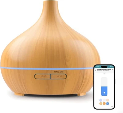 Meross Smart Diffuser 400ml | WLAN & App | Kompatibel mit Alexa, Google, Apple