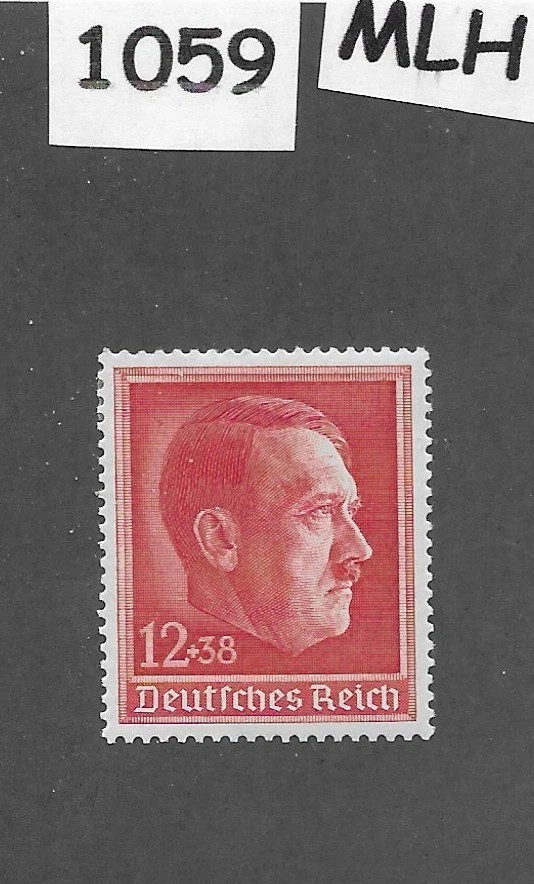 Mint MLH stamp Adolf Hitler 1938  B118 Third Reich Germany 49th Birthday   #1059 - Image 1 of 1
