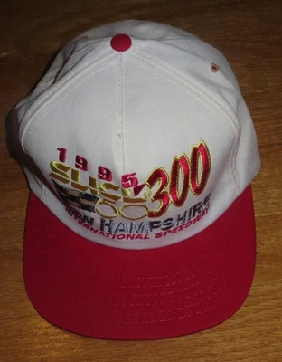 1995 NEW HAMPSHIRE Motor Speedway SLICK 300 Adjustable Snap Back Cap RICKY RUDD - Image 1 of 4