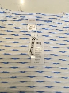 Neu mit Etikett Madeline blau-weiß gestreift Damengröße 4 Small - Bild 1 von 9