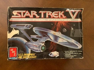 AMT ERTL 1:537 STAR TREK ENTERPRISE & SHUTTLECRAFT, Plastic Model Kit #6876 - Picture 1 of 7