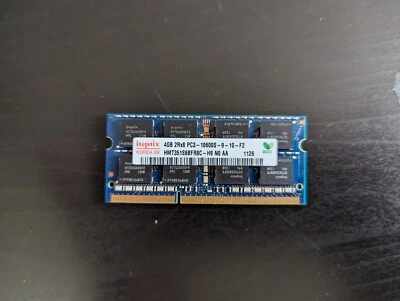 Hynix 8GB (2x4GB) SO-DIMM 1333 MHz DDR3 SDRAM Memory (HMT351S6BFR8C-H9) - Image 1 of 4