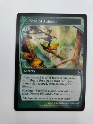 ✅🌳MTG FOIL Edge of Autumn Future Sight #144 2007 MAGIC THE GATHERING 👀📸SEE📸 - Image 1 of 4