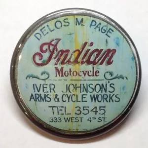 Indian Motorcycle Fridge Magnet Iver Johnson BUY 3, GET 4 FREE MIX & MATCH - Picture 1 of 2