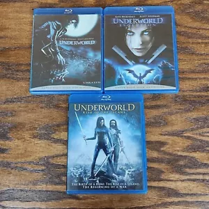 Underworld Trilogy Evolution Rise of the Lycans (Bluray Disc Box Set) - Picture 1 of 6