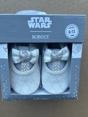 Мягкая подошва Robeez Star Wars Princess Leia, 6-12 месяцев - Изображение 1 из 4