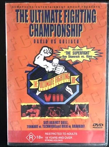 UFC The Ultimate Fighting Championship David VS Goliath Fighting UFC DVD R18+ - Picture 1 of 3