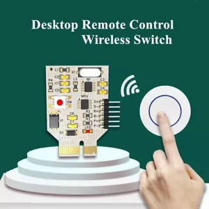 Wireless PC Power Switch DIY External Desktop Computer Remote Start Button - Picture 1 of 8
