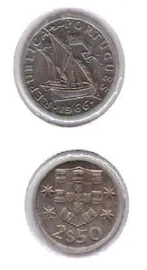 Portugal 2$50 de 1966 - Picture 1 of 1