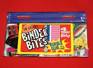 De colección Binder Bites Chicle Totalmente Nuevo Sellado - Imagen 1 de 3