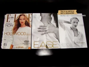 UMA THURMAN 14-Page Editorial Article + Cover ELLE US November 1999 - Picture 1 of 1