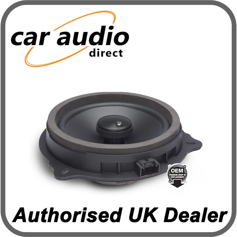 PowerBass OE652-FD 6.5" Ford Direct Fit OEM Replacement Coaxial Speakers - Изображение 1 из 1