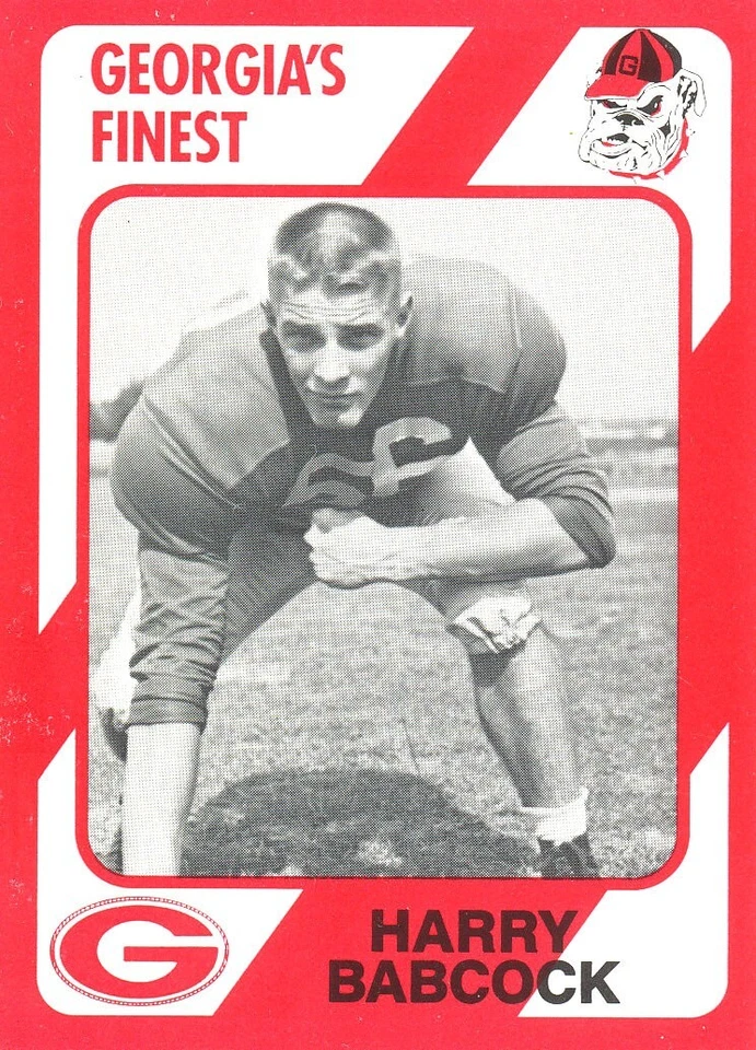 COLLEGIATE-COLLECTION Harry Babcock RC 49ERS Georgia BULLDOGS - Image 1 of 1