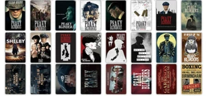 PEAKY BLINDERS TV Metal Signs Man Cave Printed Shed Garage Bar Art Home Décor - Picture 1 of 37