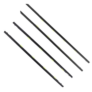 Juego de molduras de sello de ventana resistente al clima para cinturón de puerta exterior para Honda Civic Sedán 96-00 - Imagen 1 de 12