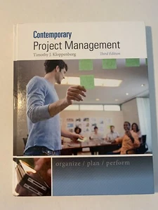 Comtemporary Project Management by Timothy Kloppenborg (2014, Hardcover) - Picture 1 of 3